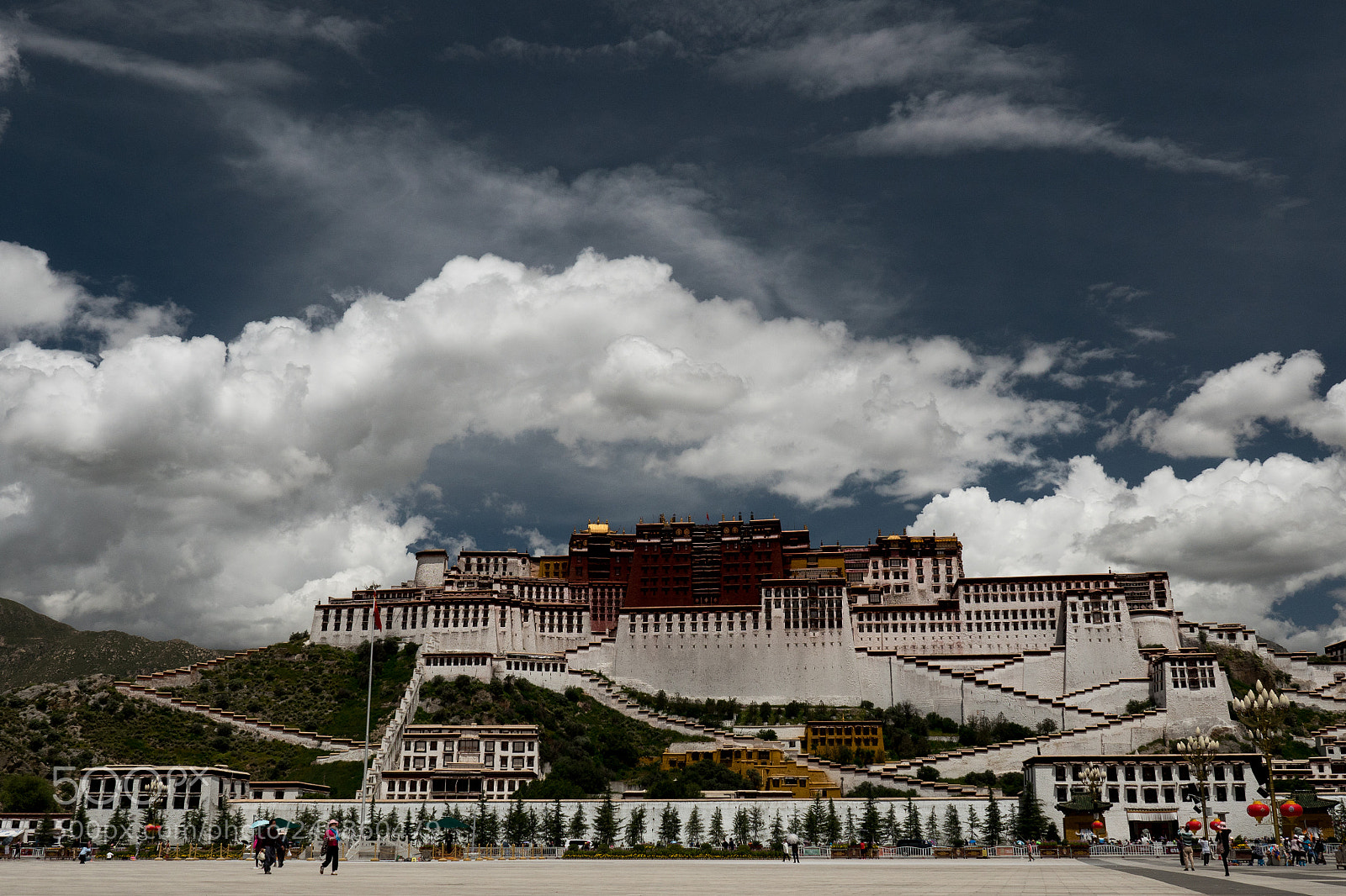 Panasonic Lumix DMC-GH4 sample photo. Potala palace time lapse photography