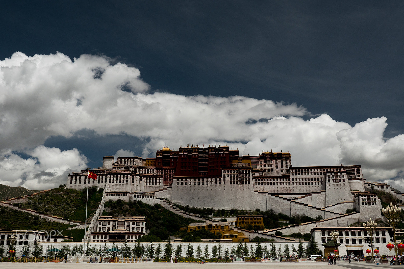 Panasonic Lumix DMC-GH4 sample photo. Potala palace time lapse photography