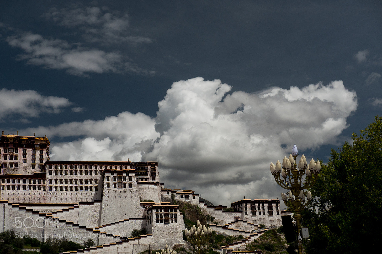 Panasonic Lumix DMC-GH4 sample photo. Potala palace time lapse photography