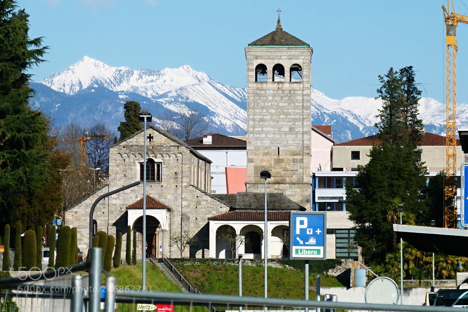 Panasonic Lumix DMC-FZ100 sample photo. Locarno - collegiata di photography