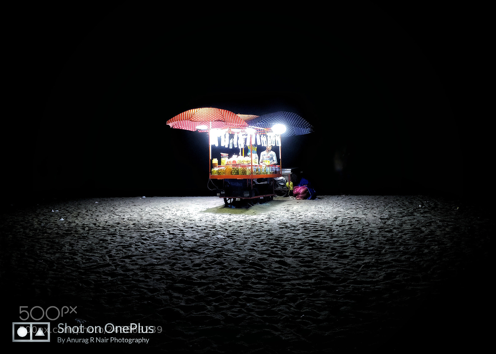 OnePlus 5T sample photo. Hope in darkness photography