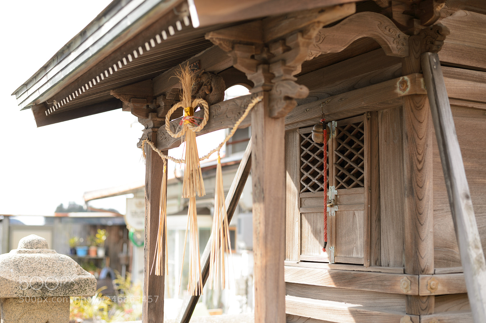 Nikon Df sample photo. Small shrine photography