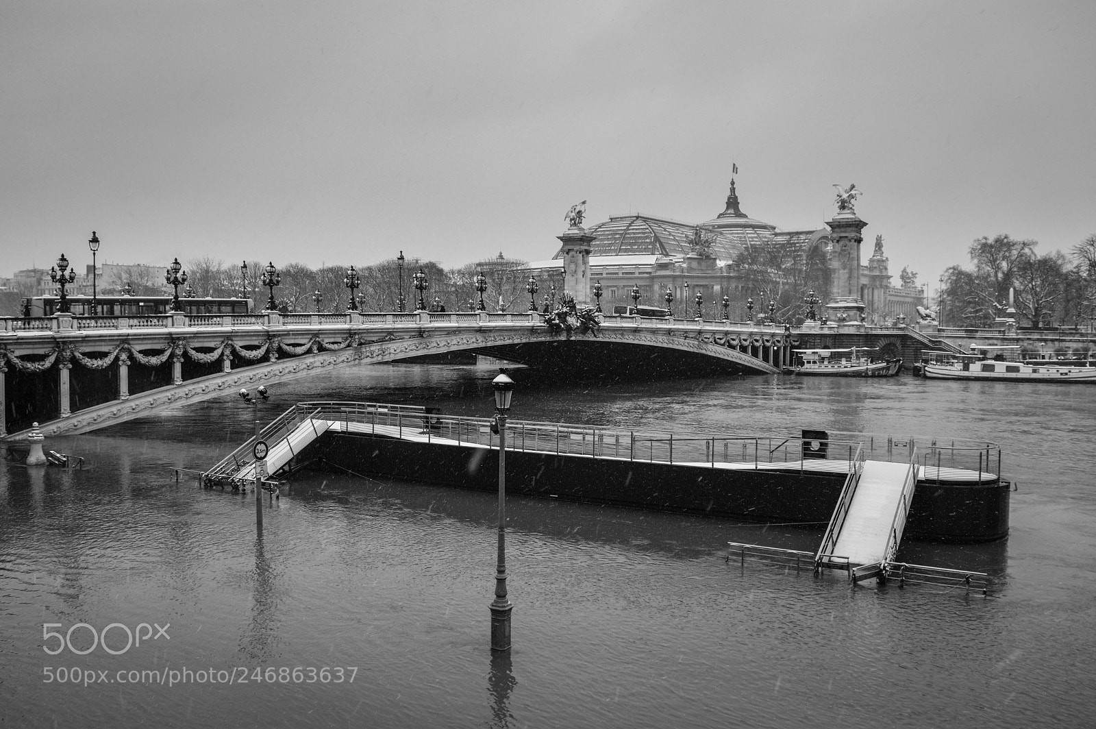 Nikon D3200 sample photo. Pont alexandre iii under photography