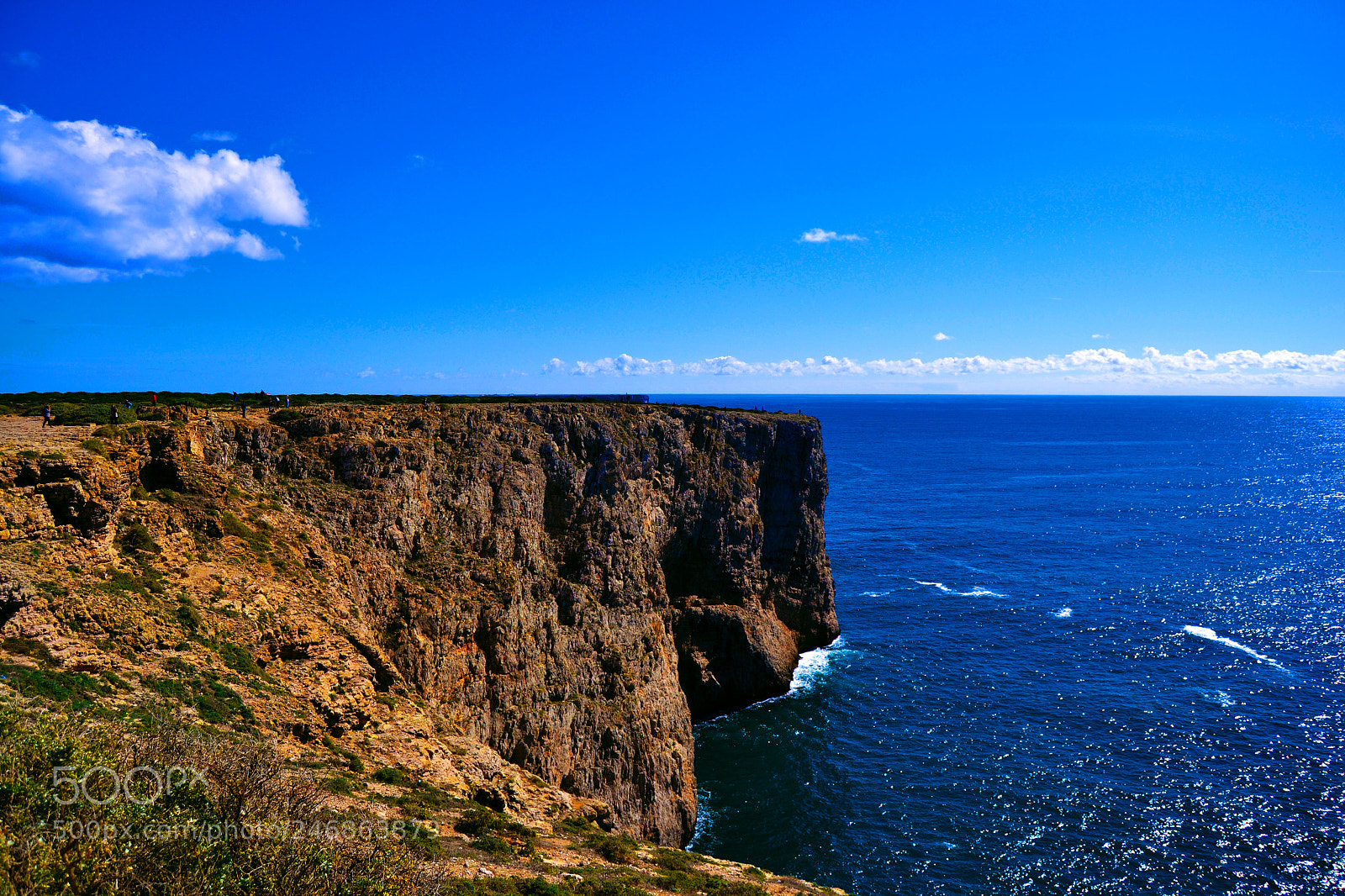 Nikon D3100 sample photo. Acantilado costa vicentina photography