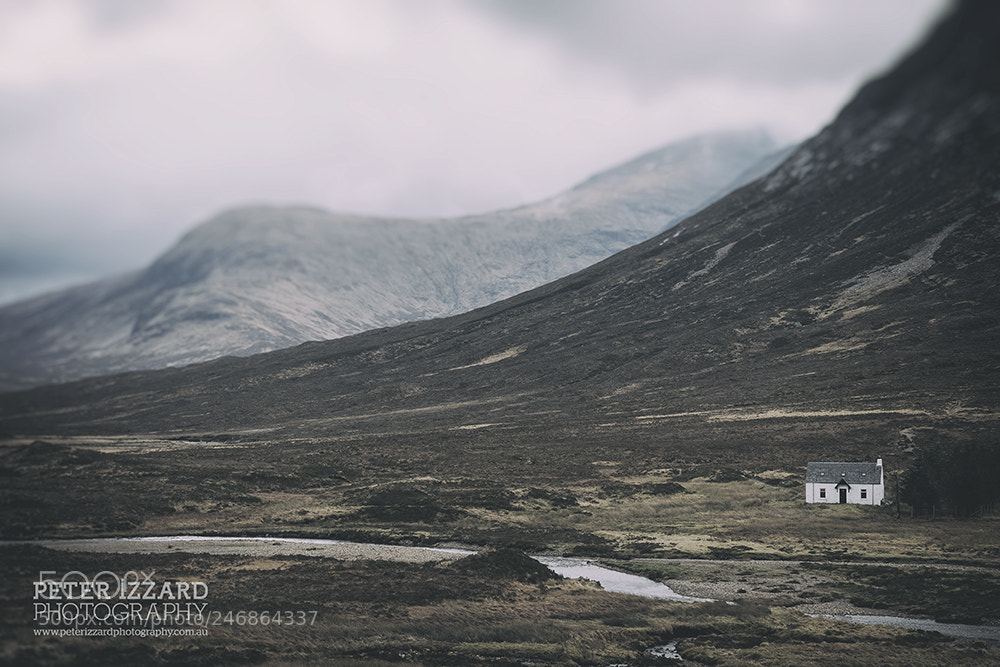 Fujifilm X-T1 sample photo. Highland cottage photography