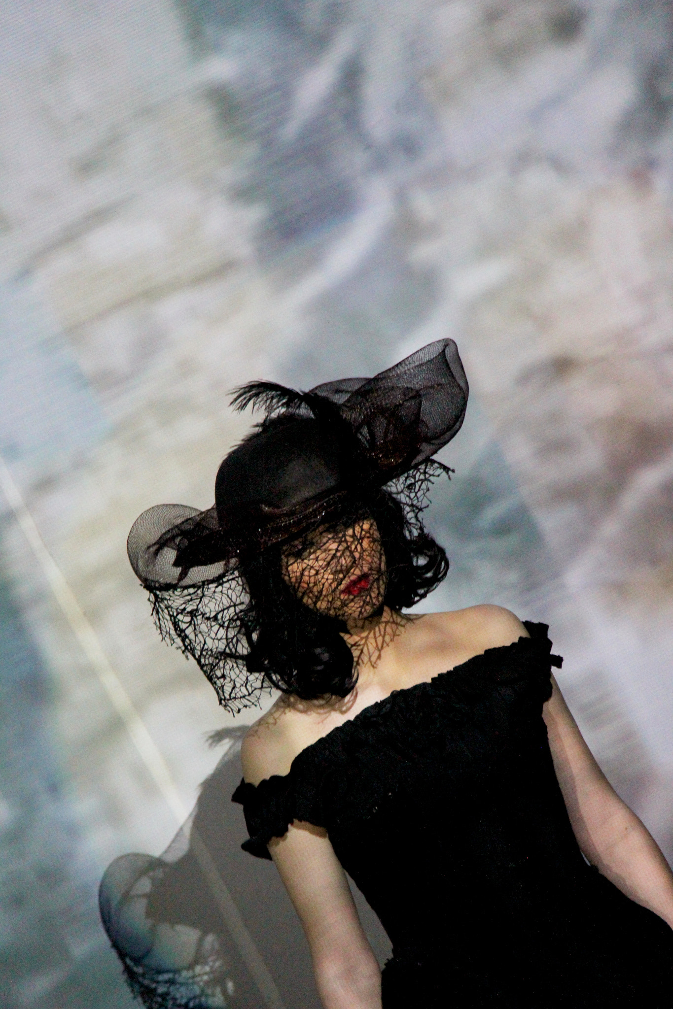 Canon EF-S 18-200mm F3.5-5.6 IS sample photo. Dark bride photography