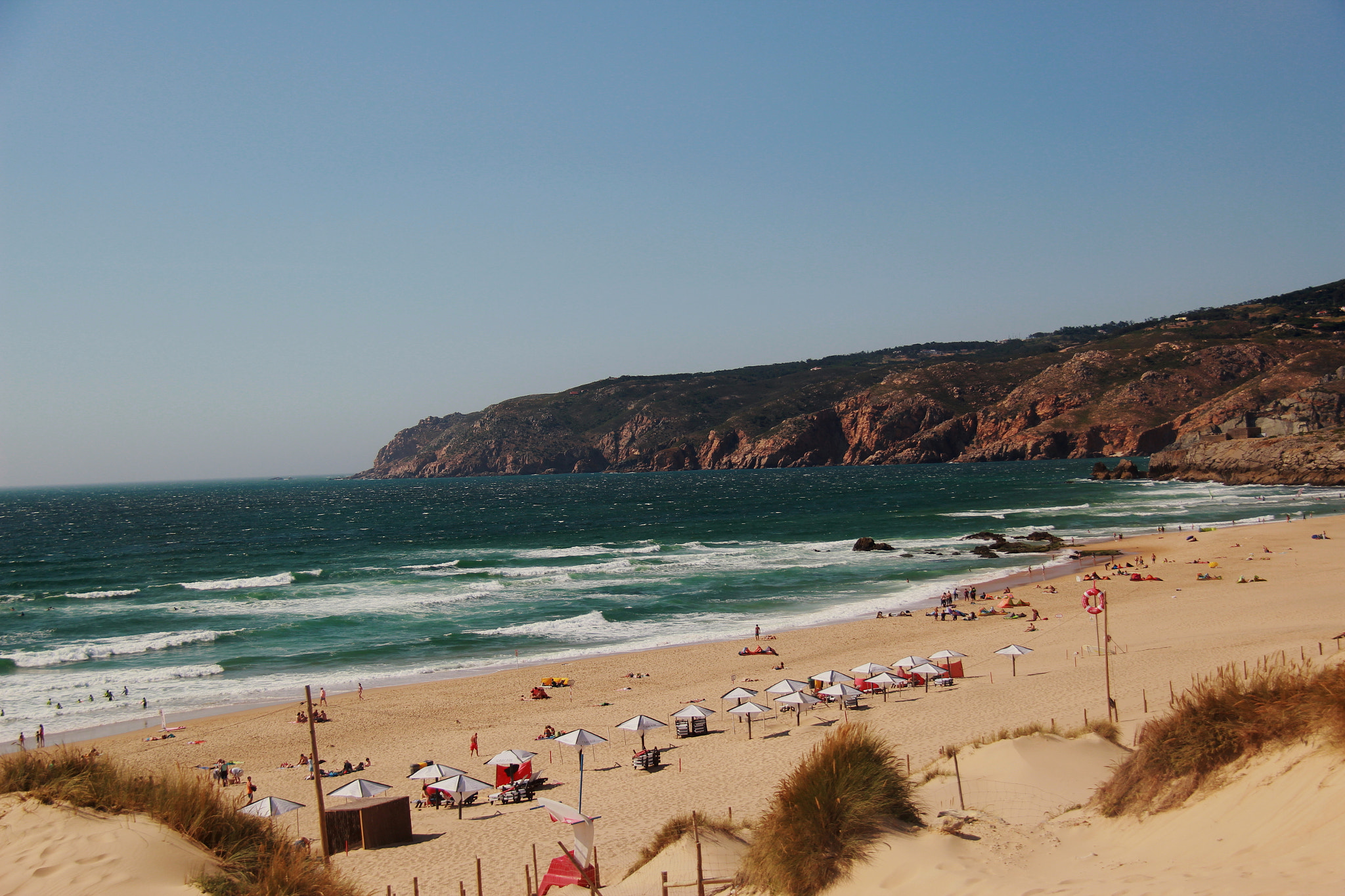 Canon EF-S 18-200mm F3.5-5.6 IS sample photo. Ocean near portugal photography