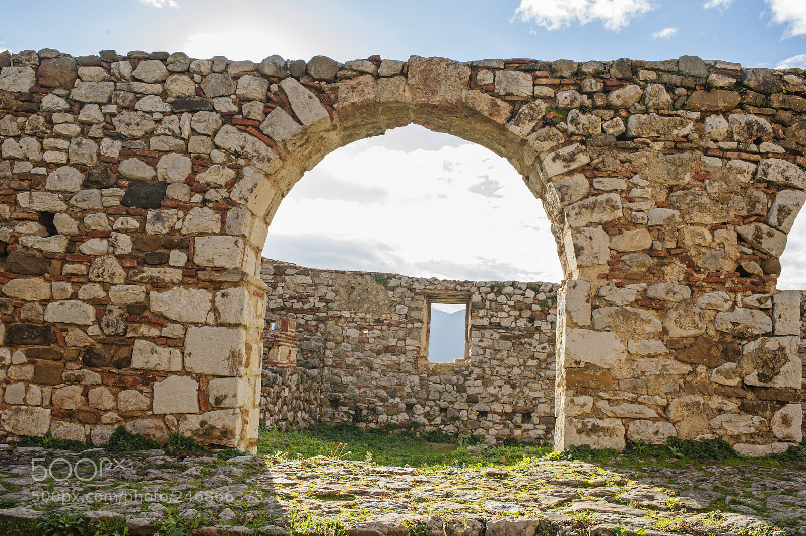 Nikon D700 sample photo. Monastery of hosios loukas photography
