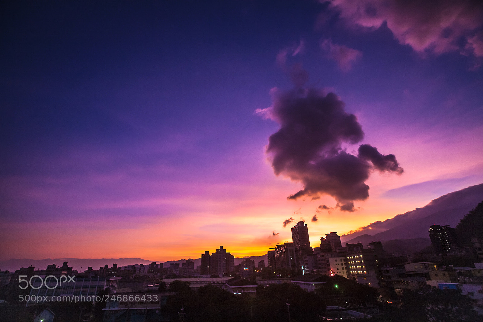 Canon EOS 5D sample photo. Jiaoxi dusk photography