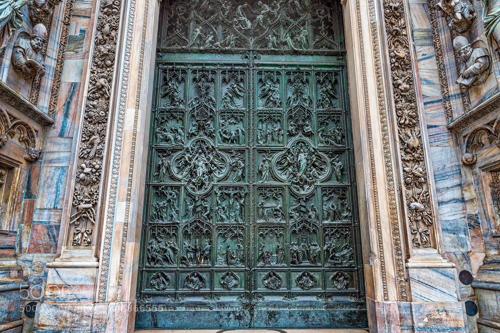 Nikon D4S sample photo. Door of duomo milano ! photography