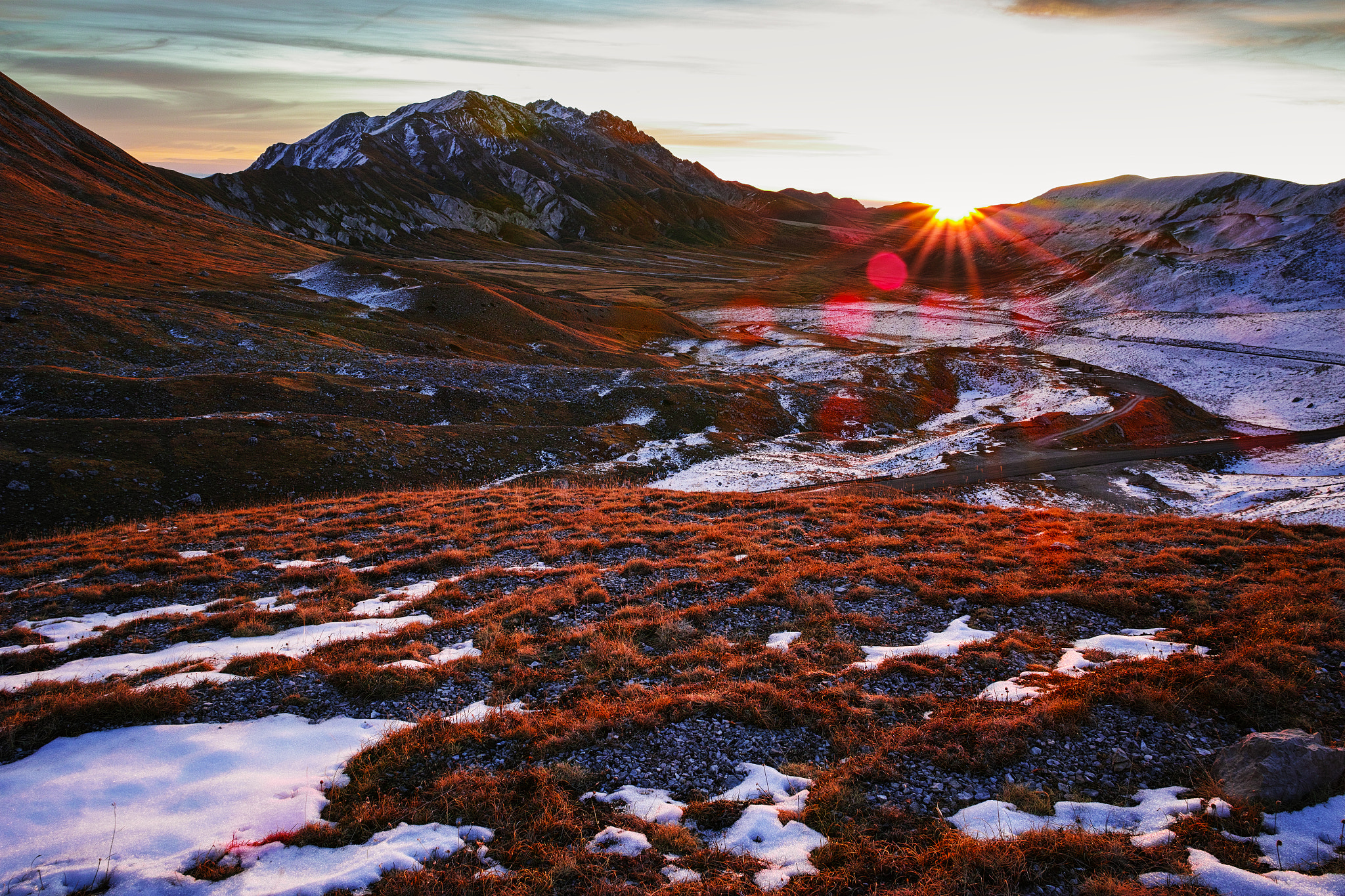 Sigma dp1 Quattro sample photo. Mountain sunrise photography