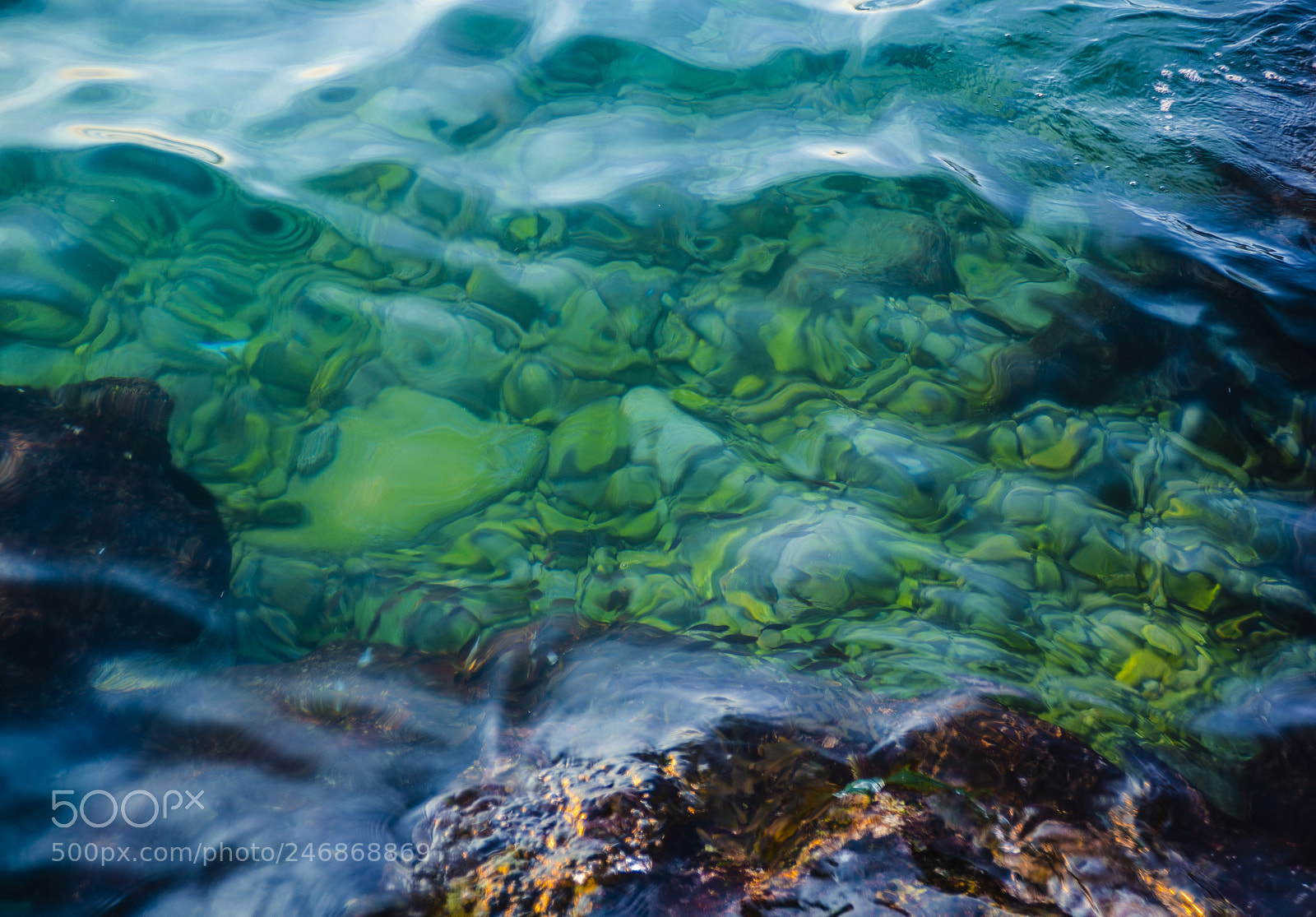 Nikon D800 sample photo. The blue green sea photography