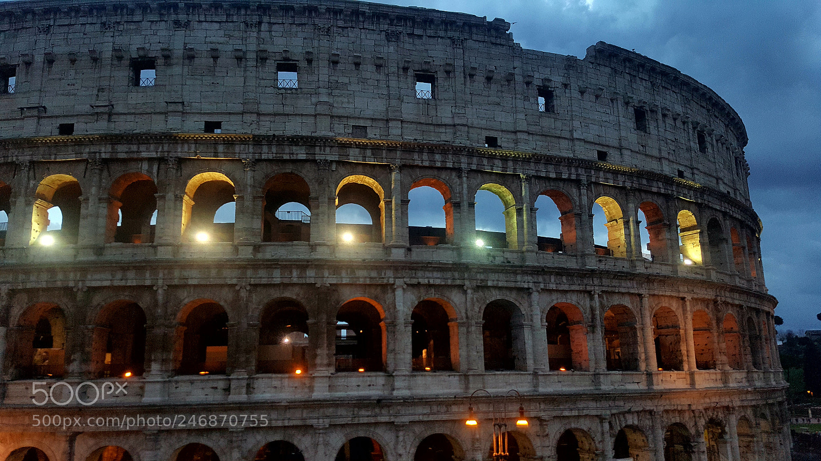 Samsung GALAXY S6 edge sample photo. Colosseum way photography
