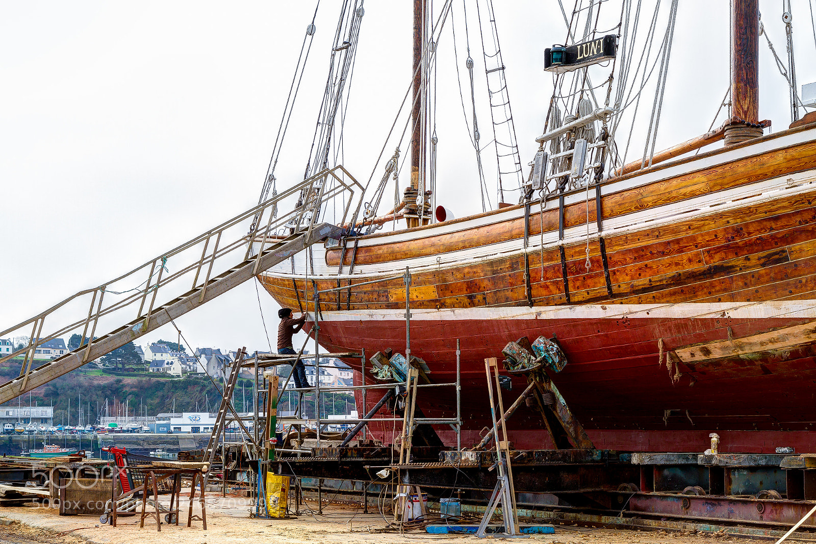 Canon EOS 7D sample photo. Chentier naval camaret sur photography