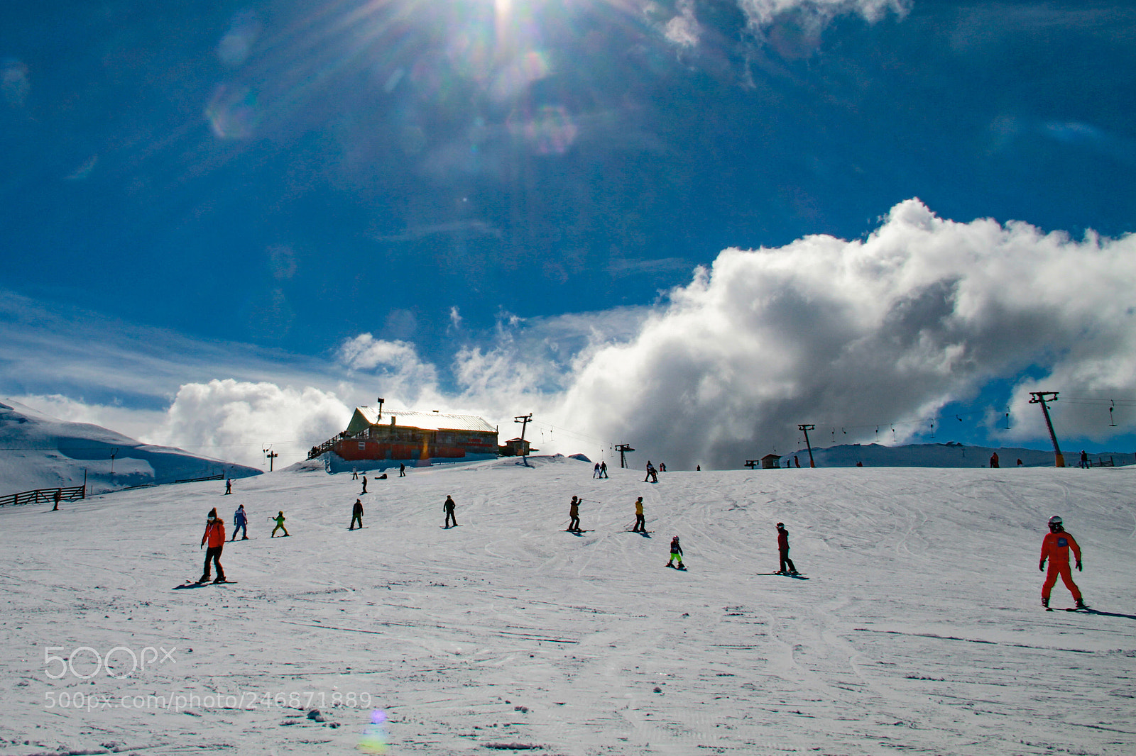 Canon EOS 7D sample photo. Snow's mountain photography