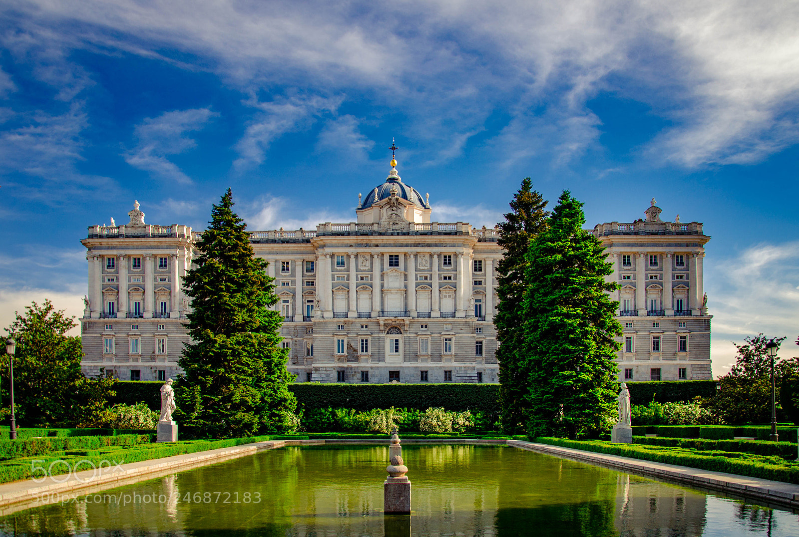 Nikon D5100 sample photo. Royal palace of madrid photography