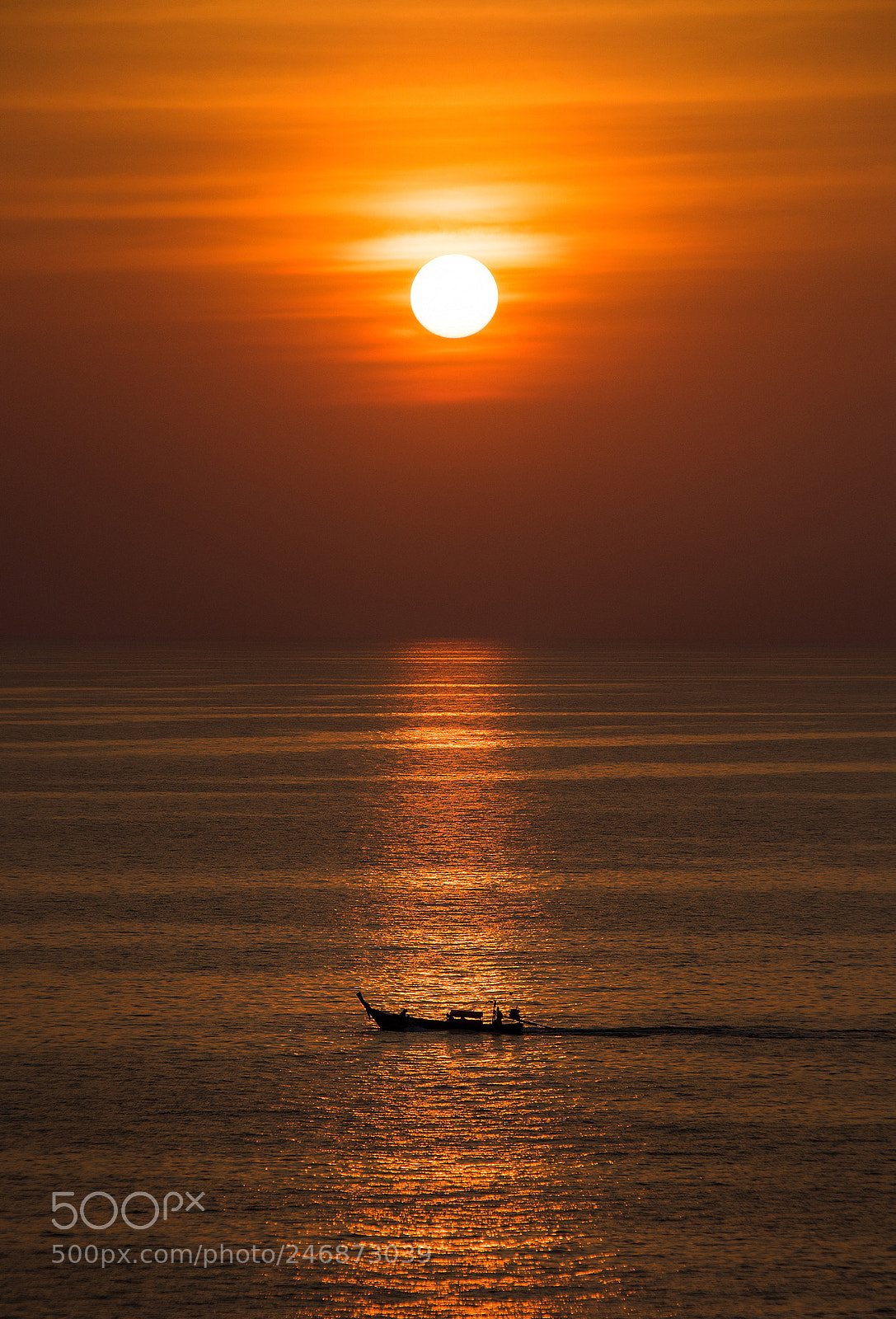 Nikon D810 sample photo. Sunset phi phi photography