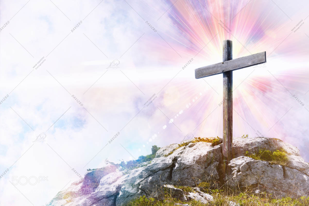 Nikon D300 sample photo. Religious representation with cross photography