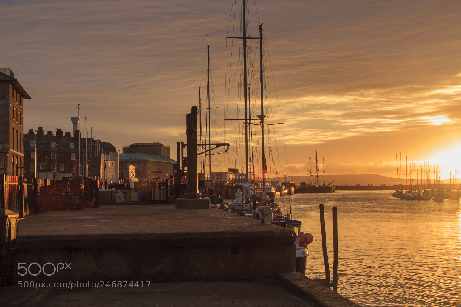 Canon EOS-1D Mark III sample photo. Quay side photography