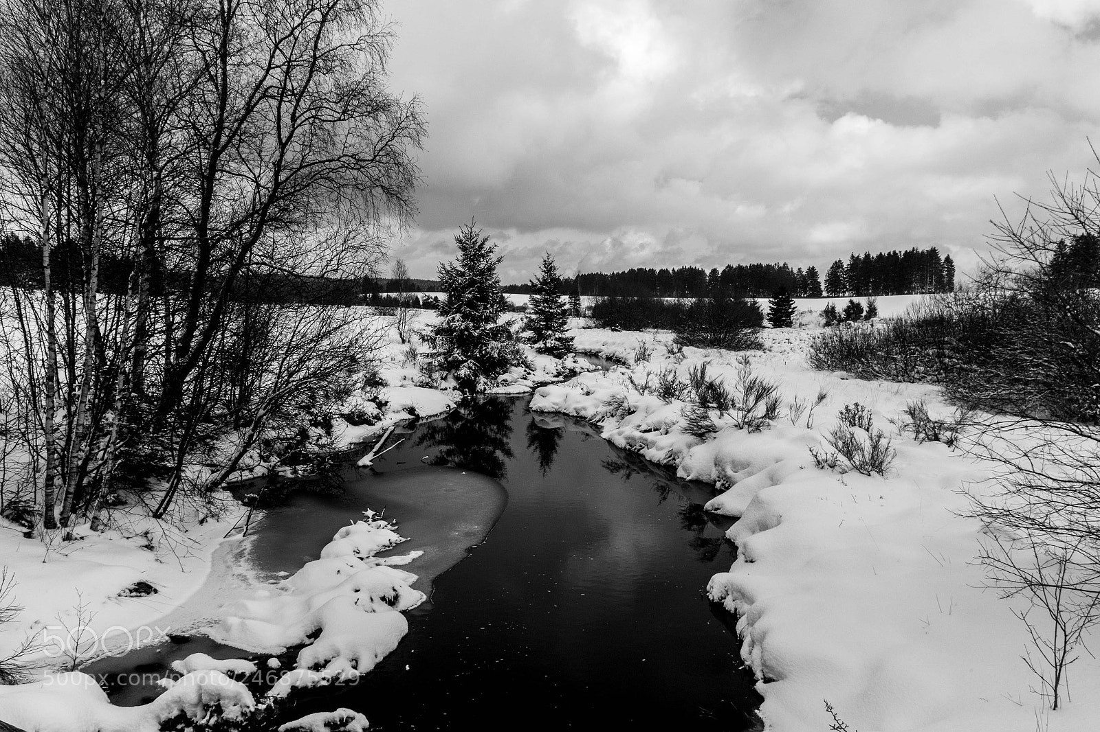 Canon EOS 700D (EOS Rebel T5i / EOS Kiss X7i) sample photo. Black is the river photography