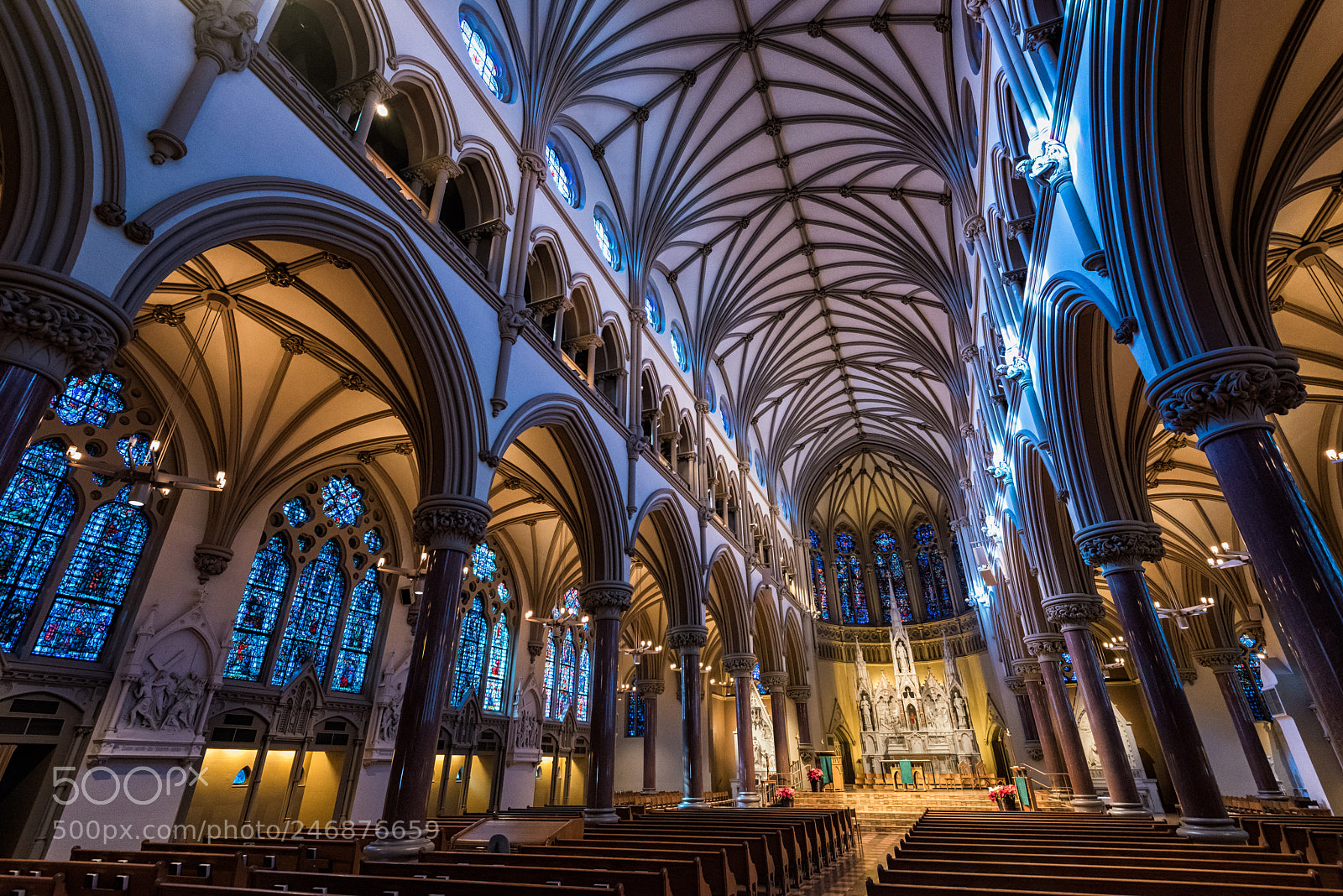 Nikon D810 sample photo. St. francis xavier church photography