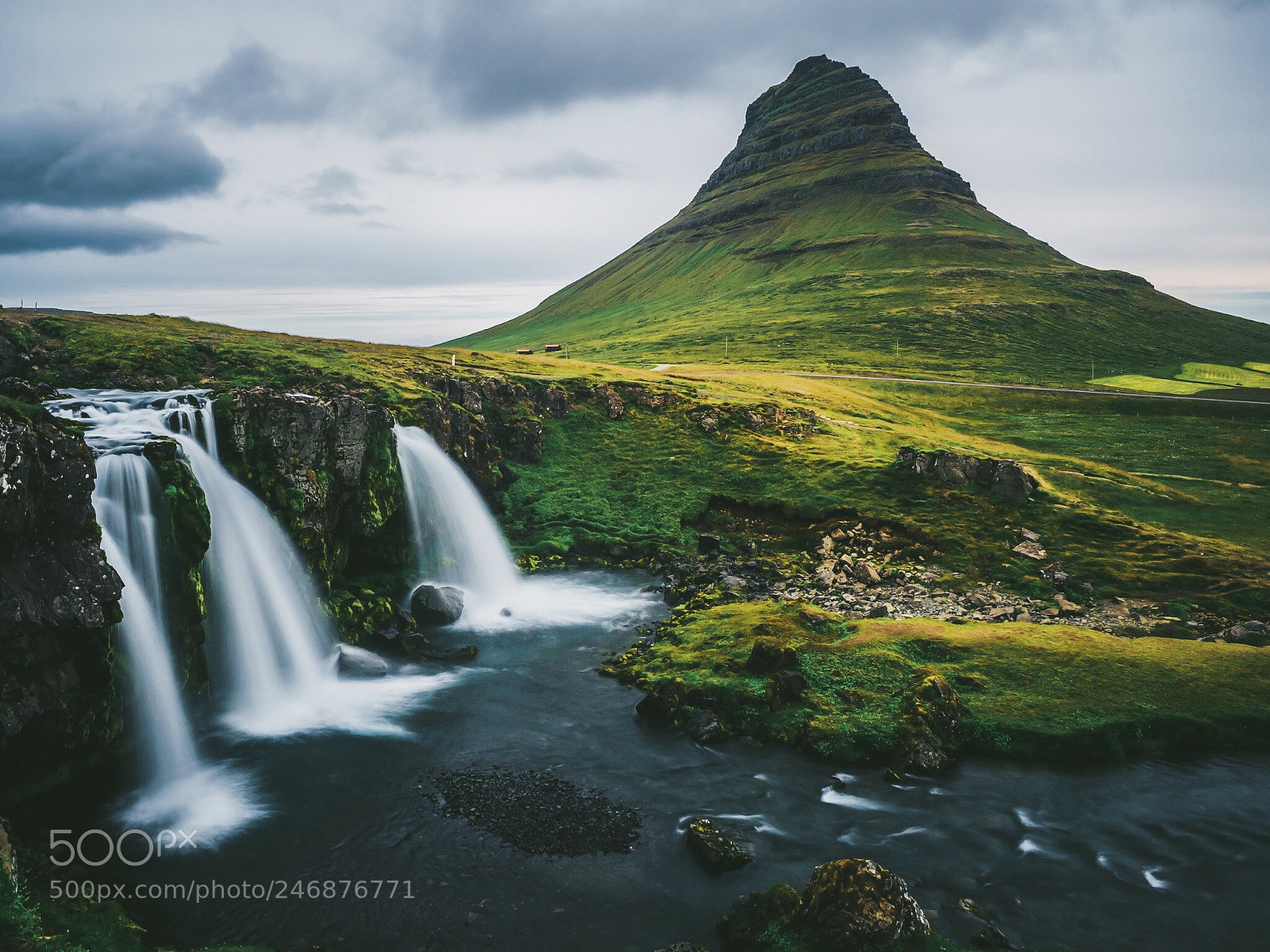 Olympus OM-D E-M5 II sample photo. Kirkjufell photography