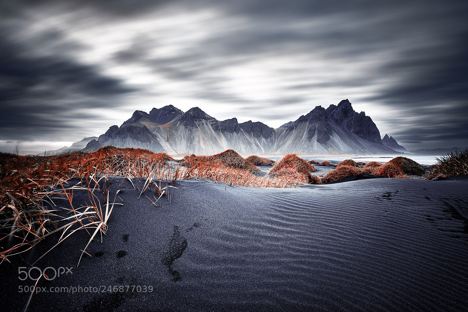 Nikon D810 sample photo. Vestrahorn iceland photography