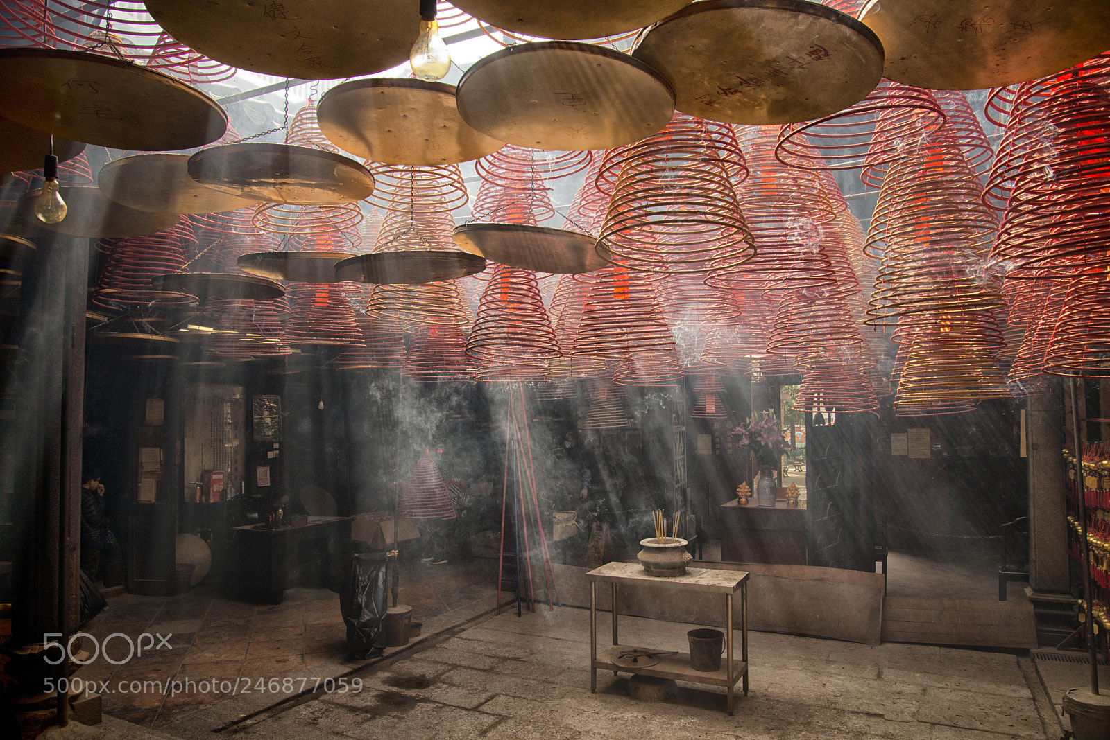 Nikon D800 sample photo. Hong kong temple photography
