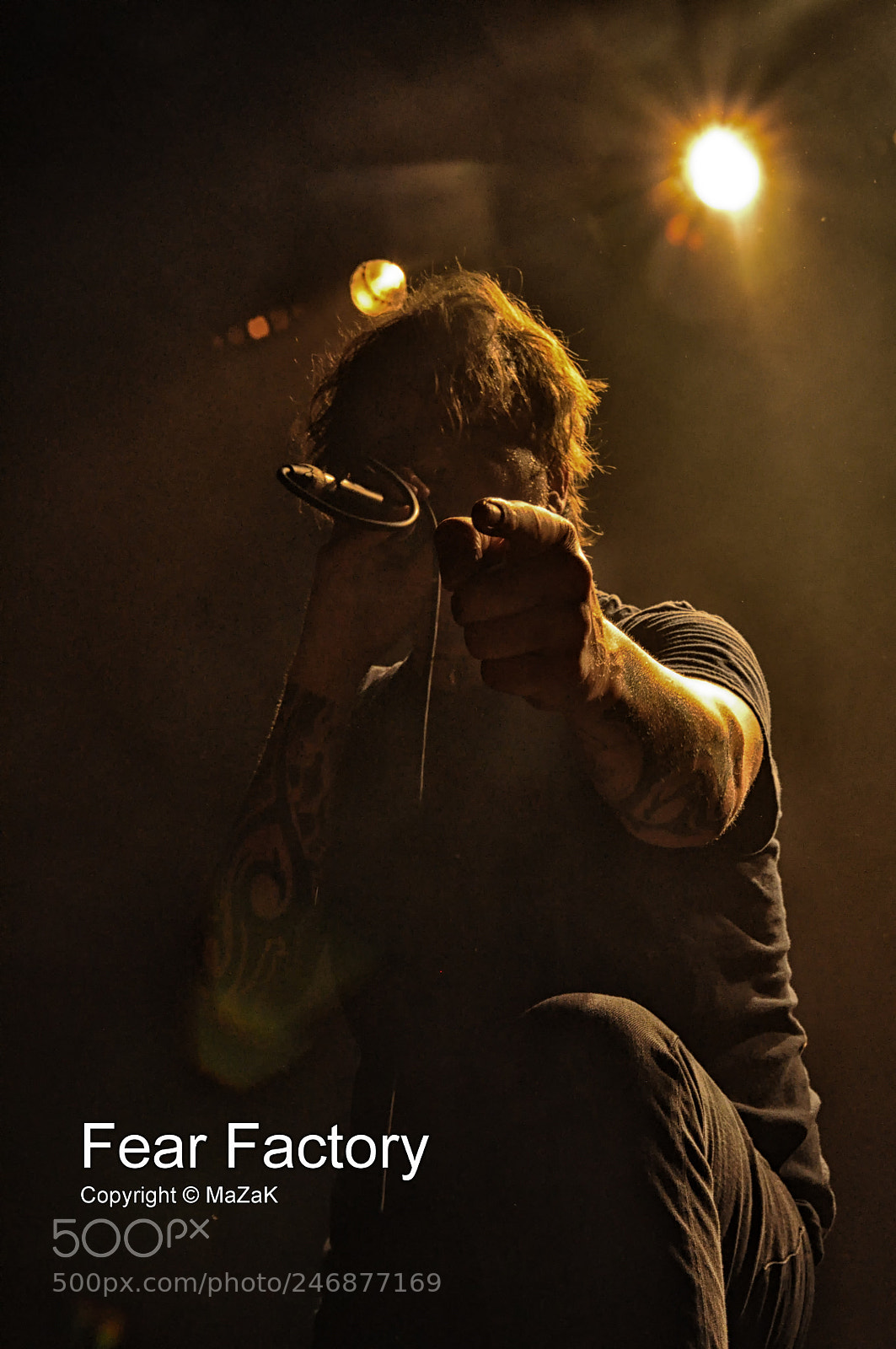 Nikon D90 sample photo. Fear factory photography