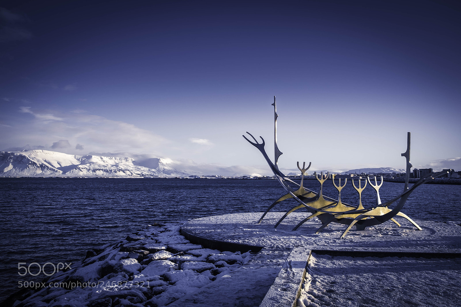 Fujifilm X-T1 sample photo. Sun voyager in reykjavik photography