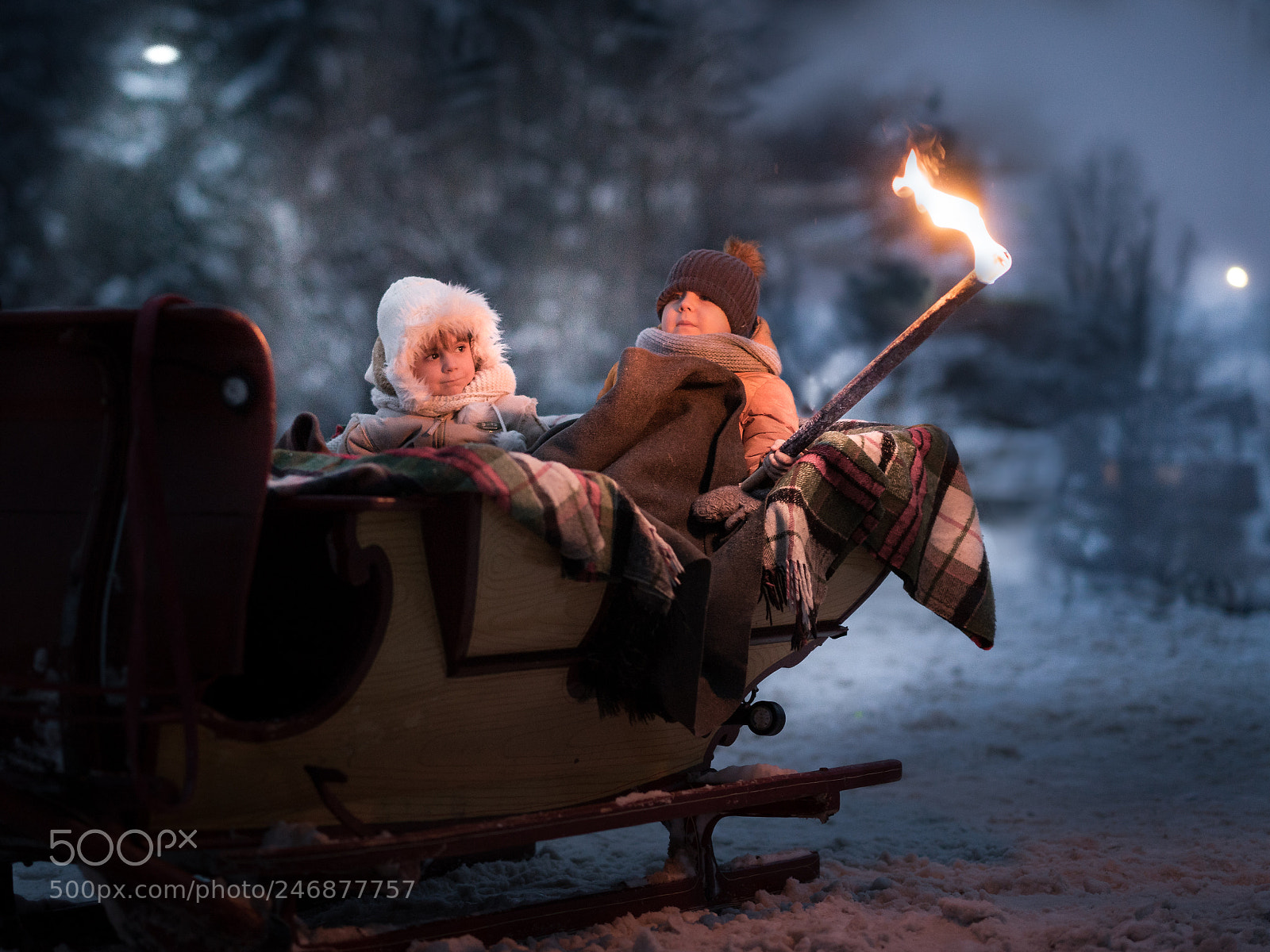 Sony a7 II sample photo. Zakopane 4 (night ride) photography