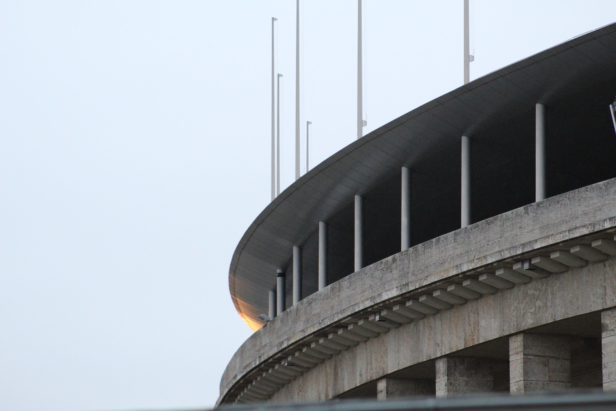 Canon EOS 1300D (EOS Rebel T6 / EOS Kiss X80) + EF75-300mm f/4-5.6 sample photo. Olympiastadion berlin photography