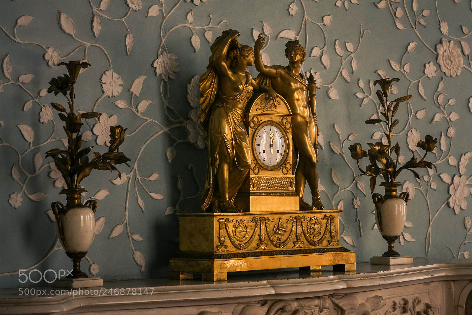 Canon EOS 30D sample photo. Vorontsov palace interior bronze photography