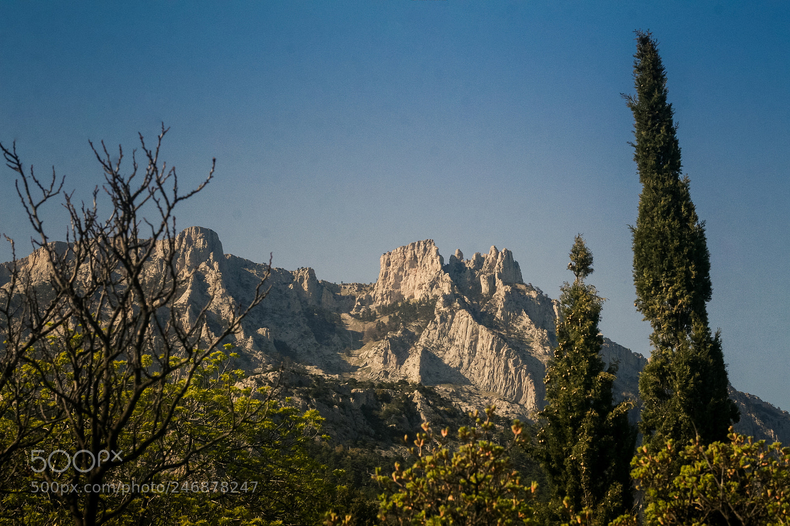 Canon EOS 30D sample photo. Crimea rocky mountain view photography