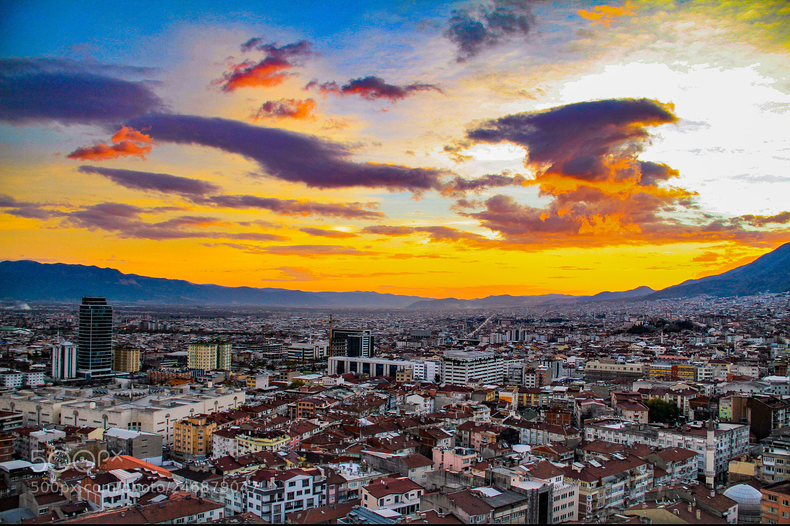 Canon EOS 7D sample photo. Bursa's sunrise photography