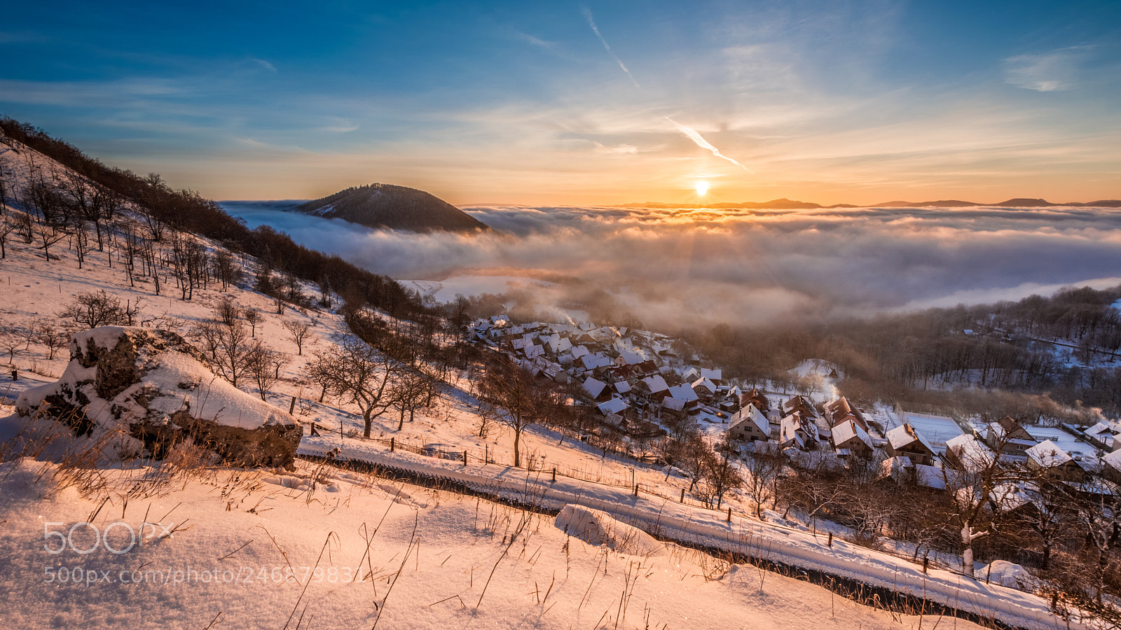 Nikon D5200 sample photo. Village in heaven photography
