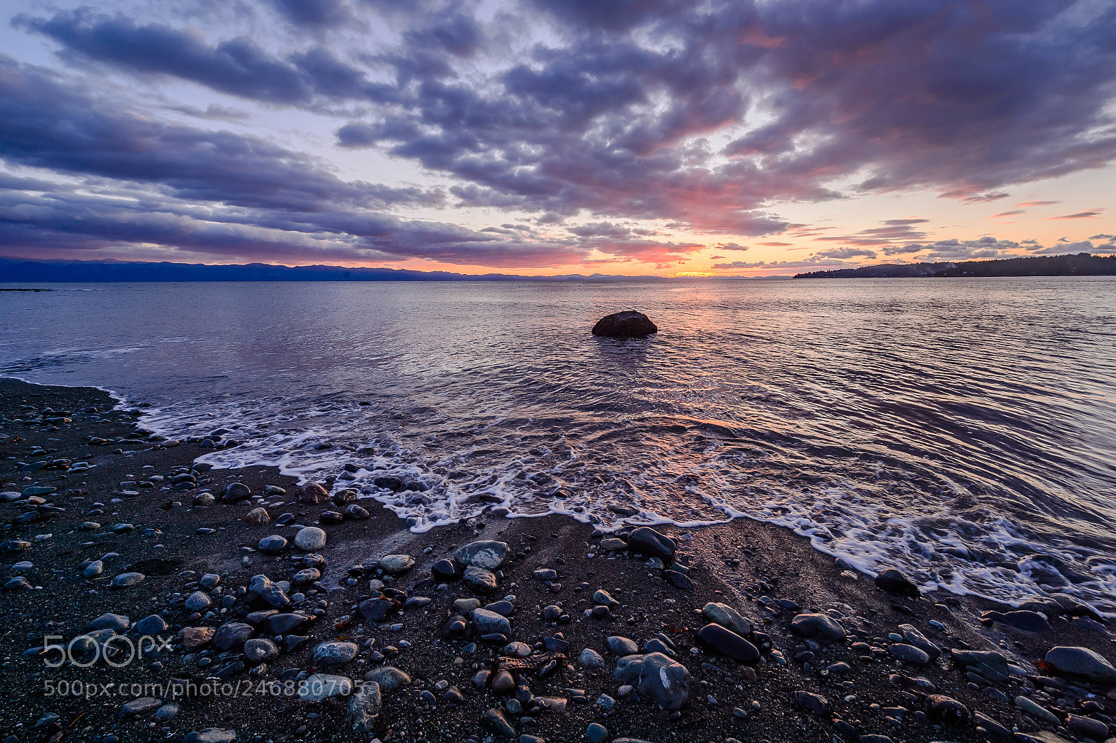 Nikon Df sample photo. Sunset in bc canada photography