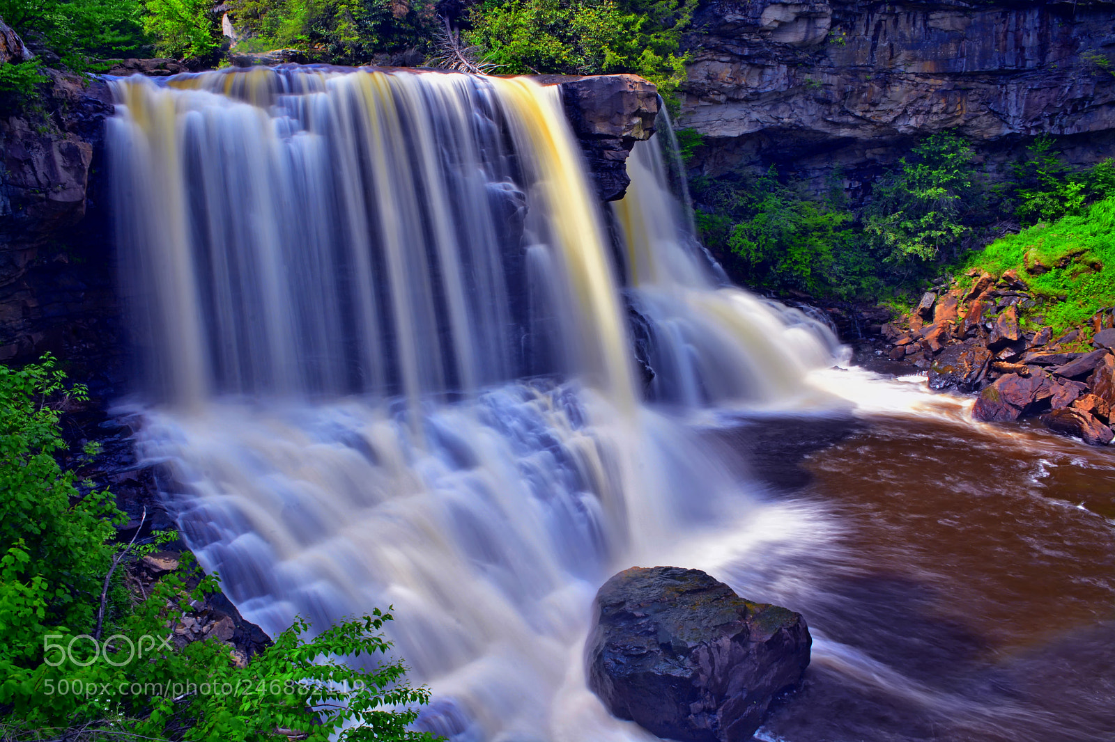 Nikon D7100 sample photo. Blackwater falls photography