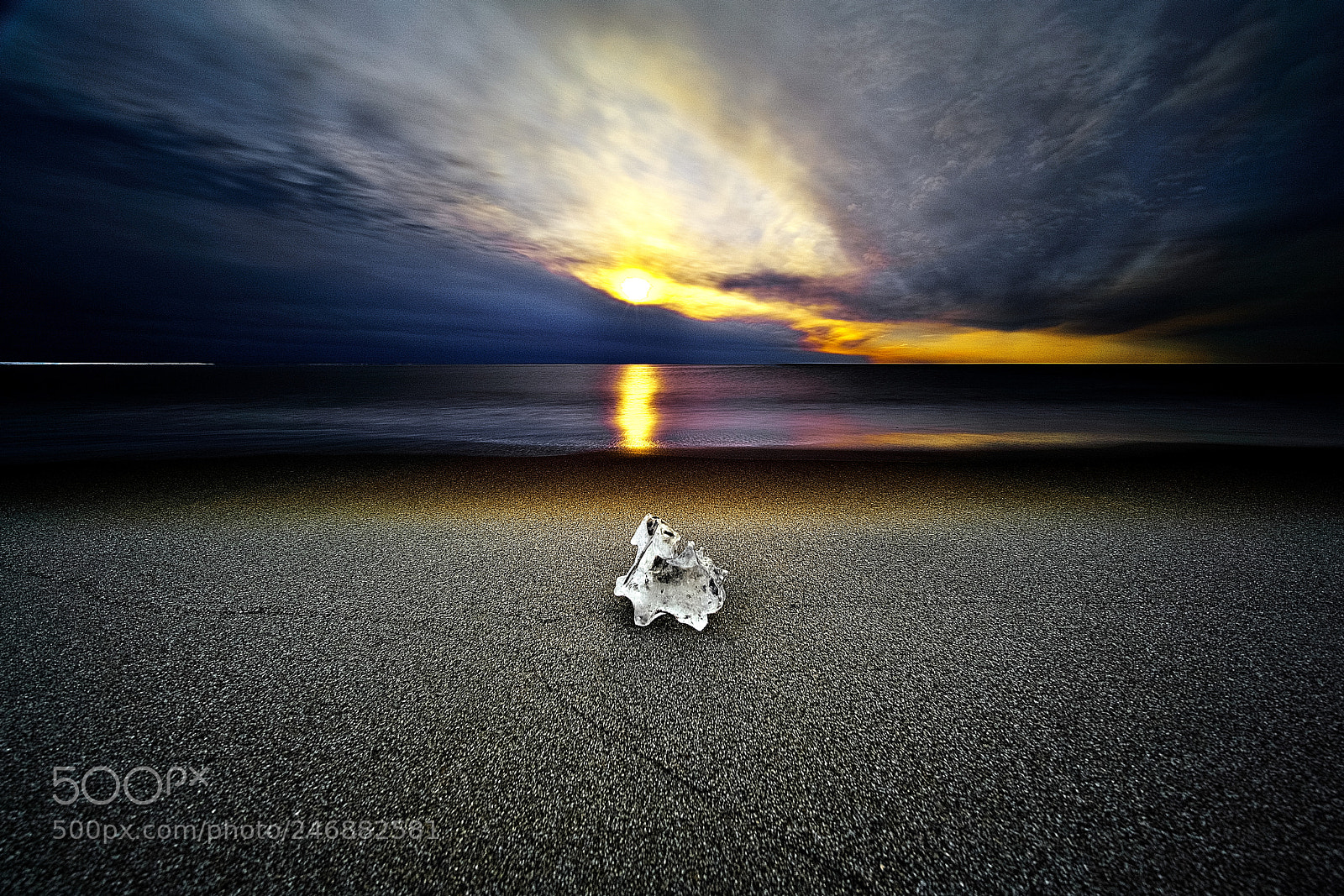 Sony a7R III sample photo. Beach alone photography
