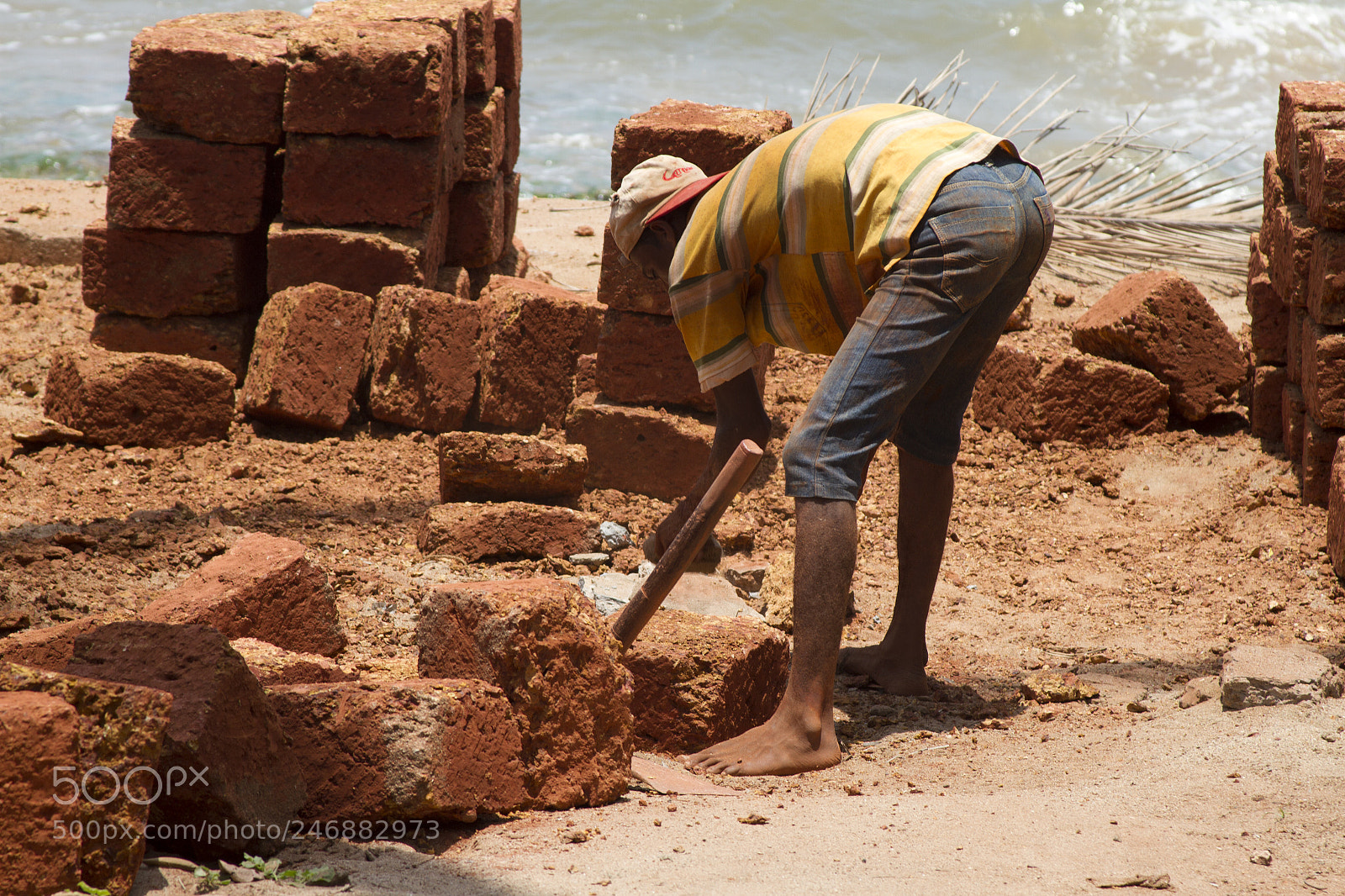 Canon EOS 7D sample photo. The indian man works photography