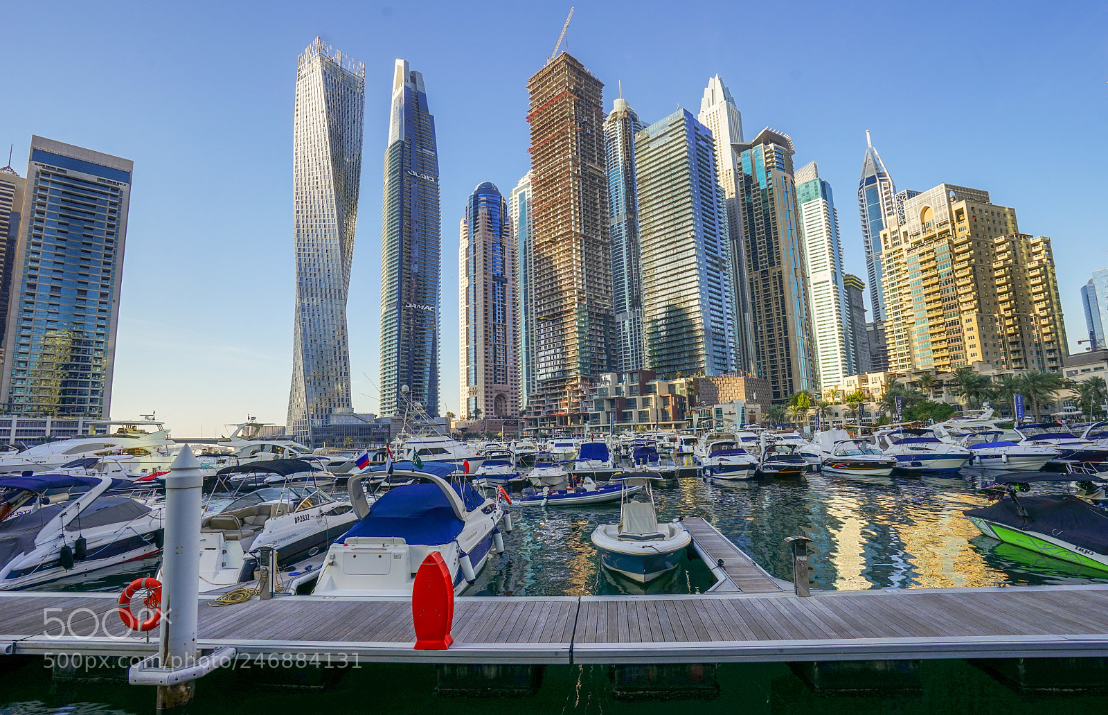 Sony a7 sample photo. Dubai marina photography
