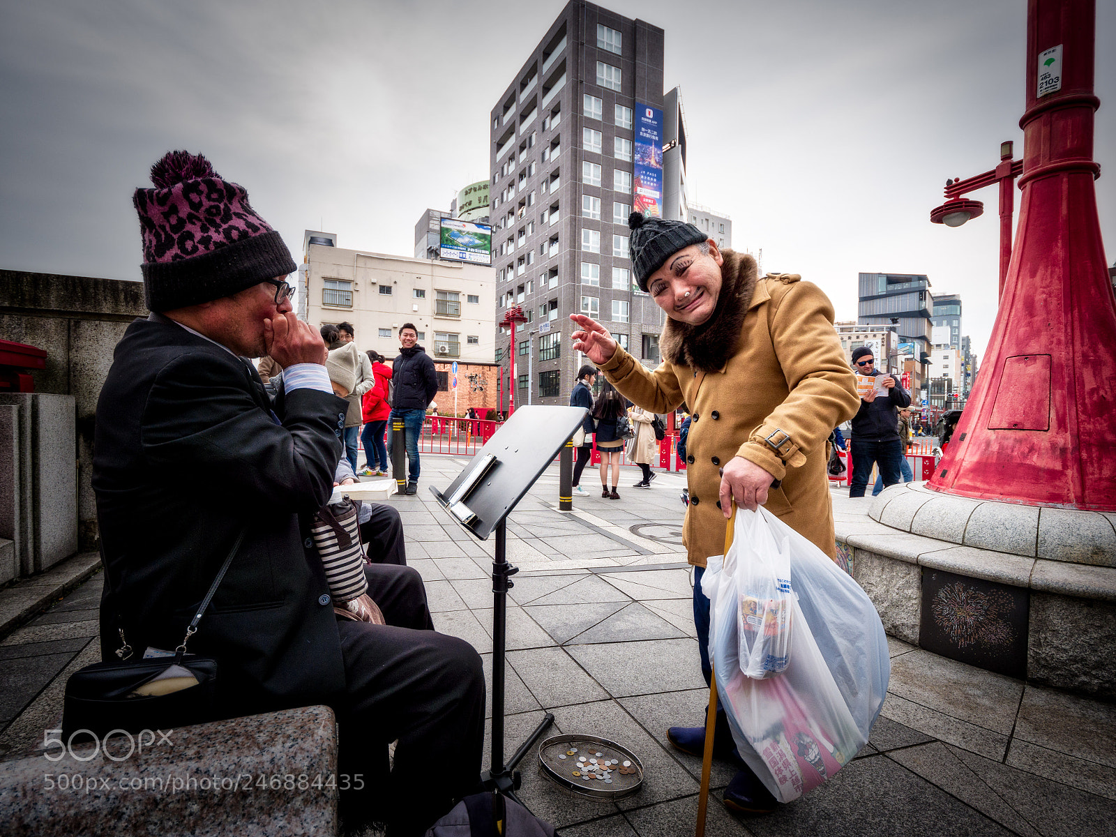 Panasonic Lumix DC-G9 sample photo. Buskers.jpg photography