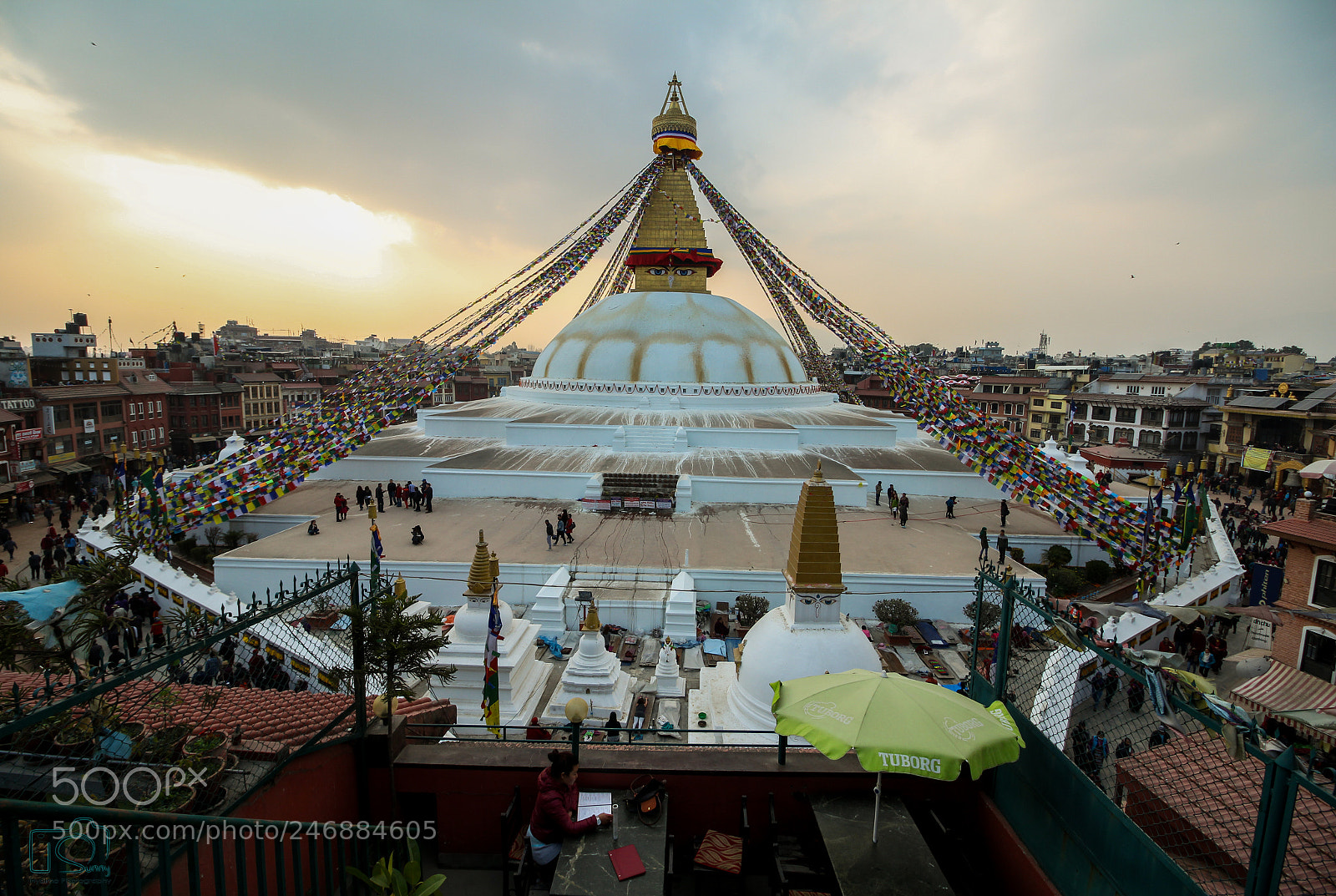 Canon EOS 700D (EOS Rebel T5i / EOS Kiss X7i) sample photo. Boudha stupa in nepal photography