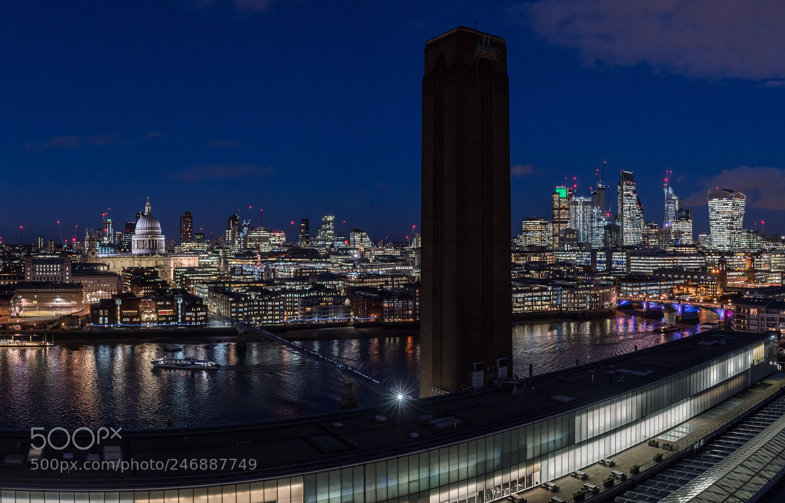 Sony a7R III sample photo. London twilight and st photography