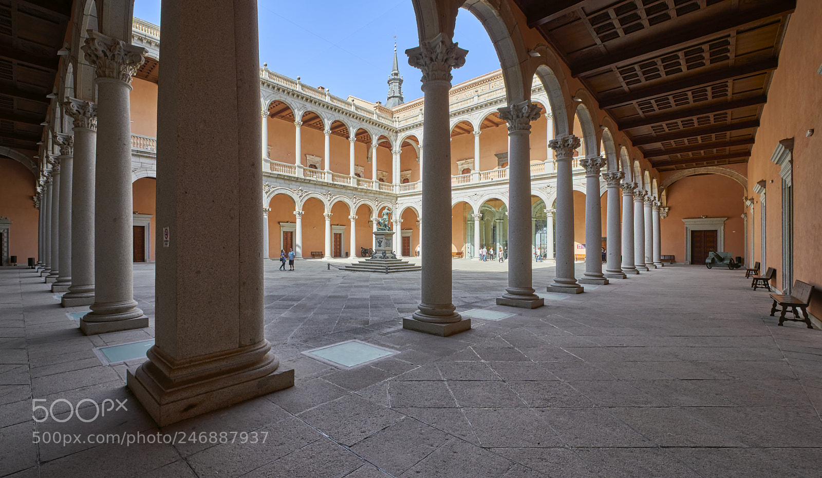 Nikon D800 sample photo. Alcázar de toledo photography