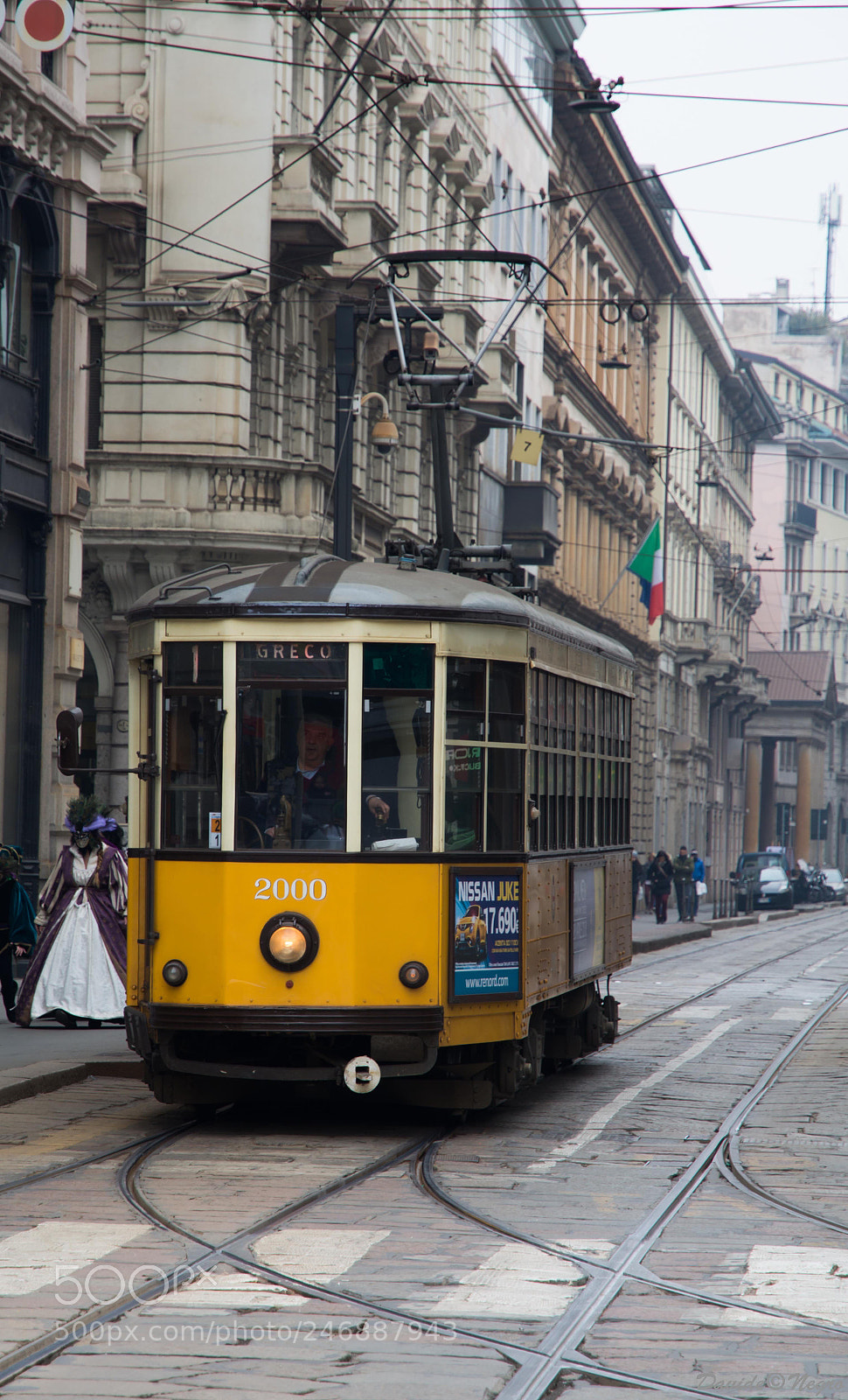 Nikon D7100 sample photo. Tram photography