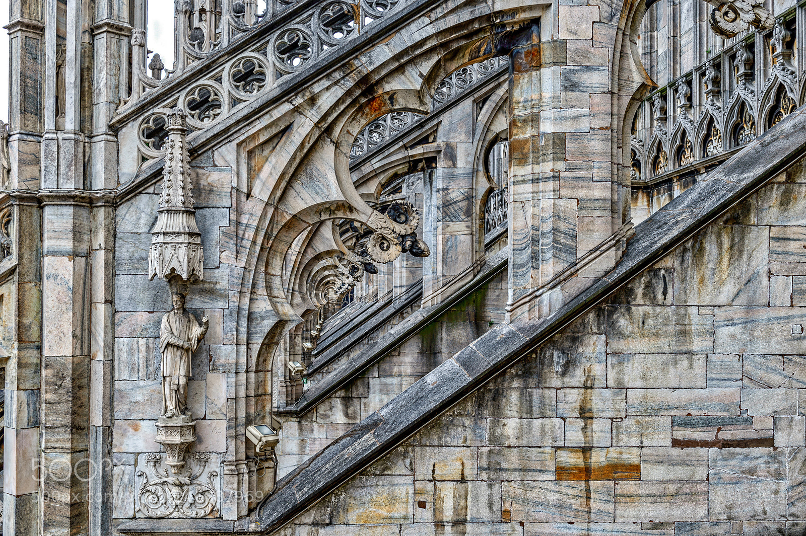 Nikon D4S sample photo. Roof cathedral duomo milano ! photography