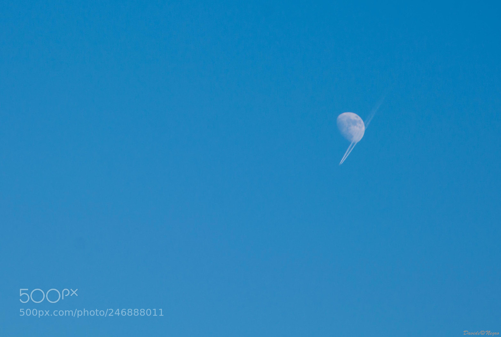 Nikon D7100 sample photo. Moon photography