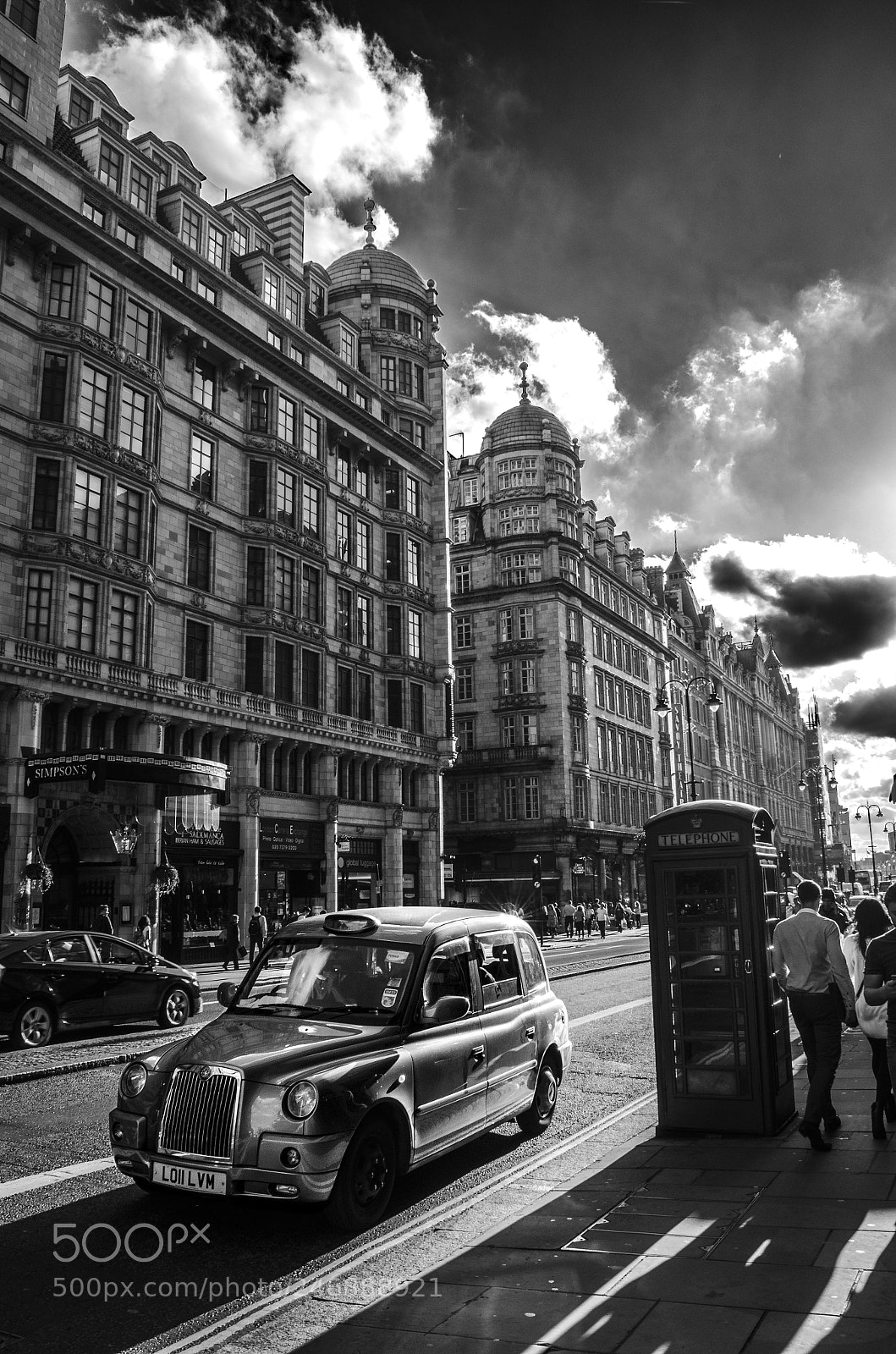 Nikon D5100 sample photo. Black cab. photography
