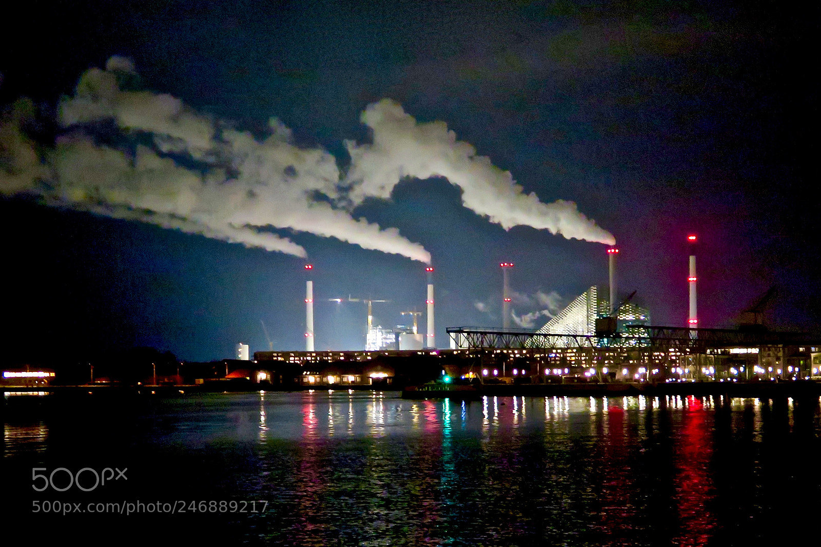Canon PowerShot G5 X sample photo. Illuminated smoke at night photography